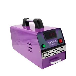 Máquina de fabricación de sellos de goma, nueva versión mejorada, precio barato