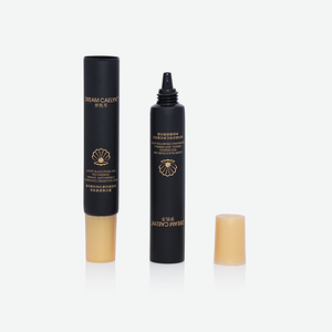 Matte Black PE Squeeze Tube With Matte Light Gold <b>Flat</b> <b>screw</b> Cap For Black Pearl Red Ginseng Luxury Face Cream - Product Image 3
