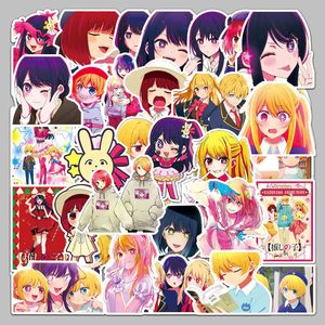 50PCS Nuevo anime lindo femenino dibujos animados Hoshino Ruby Hoshino <span class=keywords><strong>Kana</strong></span> <span class=keywords><strong>Oshi</strong></span> <span class=keywords><strong>No</strong></span> <span class=keywords><strong>Ko</strong></span> calcomanías - Product Image 1