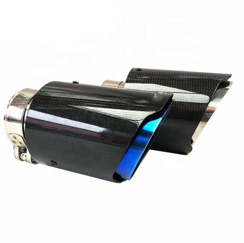 car exhaust tip carbon fiber tailpipe Muffler End Tips 51/54/57/60/63/66/67/70/73/76/80/84mm--76/89/101/114mm