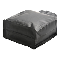 5 LB sacs de café huit pochettes de boîte thermoscellées latérales 2.5 KG sacs de grains de café noir à fond carré avec valve