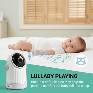 KT412T 4" IPS Screen <b>WiFi</b> Baby Monitor 720P HD Wireless Video <b>Camera</b> 3000mAh Battery Long Range PTZ <b>Smart</b> App Babyphone - Product Image 4