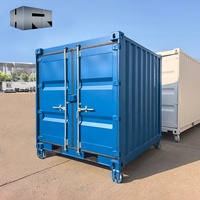 Conteneur de transport personnalisé de 5, 6, 7, 8, 9 ou 10 pieds, unité de stockage portable en acier pour outils et équipements