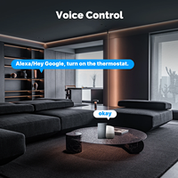 UBARO BHT-7000 Tuya WiFi Interruptor Inteligente con Perilla 16A 5A Controlador de Caldera de Gas y Calefacción por Suelo Radiante Eléctrico Compatible con Alexa Google Home