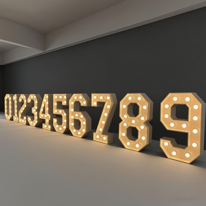 Insegna LED Personalizzata 3ft 4ft 100cm <span class=keywords><strong>LOVE</strong></span> MARRY ME BABY per Decorazioni Matrimoniali, Lettere Luminose Grandi per Feste ed Eventi - Product Image 2
