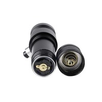 Lampe de plongée sous-marine en alliage d'aluminium à haute pénétration, 800 lumens, étanche IP68, rechargeable, LED double source lumineuse, camping