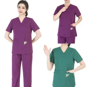 Jinteng Handwashing dental maternity centermale and female long short sleeved elastic quick drying doctor nurse uniform