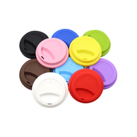 Couvercle en plastique jetable 80mm 90mm pour jus et tasse à café