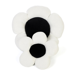 Coussin de siège ergonomique pour voiture, support lombaire et appui-tête floral pour le confort intérieur de la voiture - Product Image 5