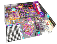 Parc de trampolines Cyberpunk : Le jardin d'amusement intérieur fou pour enfants, inspiré de la mode et de la culture pop