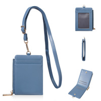 Dompet Wanita Kecil Baellerry High Premium Color Block Zipper, Banyak Slot Kartu