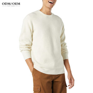 Suéter Personalizado con Logotipo OEM ODM para Hombre, Cuello Redondo, Diseño Jacquard, Tejido a Máquina, Manga Regular - Product Image 4