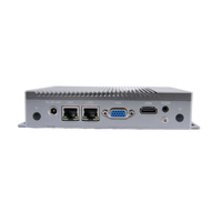 Offre Spéciale – Boîtier NUC Industriel Fanless 4G+128G avec Interface Audio VGA, Mini PC Industriel Intel N2840 DDR3