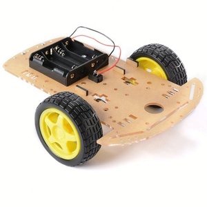 Zopro Motor Smart, Vehículo Robótico Inteligente de Dos Ruedas, Kit de Chasis para Coche Inteligente 2WD para Arduinos, Componentes Electrónicos - Product Image 1