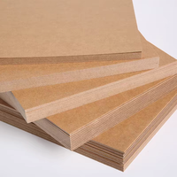 Feuille de carton kraft de 2 mm d'épaisseur, format A4, papier épais pour la modélisation, la reliure de livres, la création de dioramas
