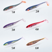 Yousya nouveau OEM 12.5cm 10g 2 pièces/paquet bionique leurre en plastique souple impression 3D leurre poisson appât souple simulé natation leurres de pêche