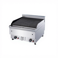Barbecue au gaz en acier inoxydable de style américain certifié CSA pour cuisines commerciales et hôtels