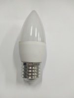 Hochwertige Kerzen-Ersatzbirne Dimmbare LED-Lampe C37 Weißlicht PP+Aluminium 3000K/4000K/6500K 25000 Stunden 360° Abstrahlwinkel Ra80