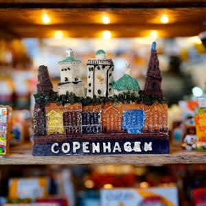 Pegatina para refrigerador de Hagen, Copenhague, Dinamarca, recuerdo turístico, regalo de exportación - Product Image 2