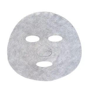 Folha de máscara facial de eucalipto tecido não tecido ancell de fibra leve 25g