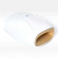 Masseur électrique sans fil pour les mains Massage par compression de la chaleur et de l'air pour le soulagement de la douleur arthritique Masseur de beauté pour les mains