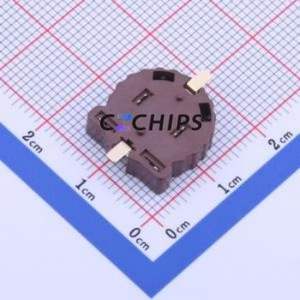 BS-12-B3AA008 Button & Strip Battery Connector SMD Connector Battery Holder CR1220 Phosphor Bronze - Product Image 2