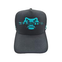 Écusson tissé personnalisé produits de qualité Sport unisexe 2 rayures 5 panneaux haut profil vierge broderie campagne Deep Fit casquettes de camionneur