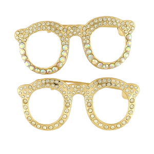 เข็มกลัดดีไซน์อเนกประสงค์พร้อมกรอบแว่นตาและหัวเข็มขัดรองเท้าที่ดูหรูหราและทันสมัย - Product Image 3