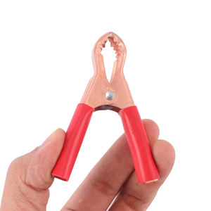 Pinces <span class=keywords><strong>Crocodile</strong></span> pour <span class=keywords><strong>chargeur</strong></span> de <span class=keywords><strong>batterie</strong></span>, 50 pièces, accessoires sous forme d'alligator pour voiture, <span class=keywords><strong>pince</strong></span> 100A - Product Image 5