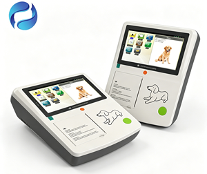 Moniteur ECG à écran tactile 3 canaux, équipement <span class=keywords><strong>de</strong></span> diagnostic vétérinaire pour animaux <span class=keywords><strong>de</strong></span> compagnie, appareil médical électrique pour animaux - Product Image 5