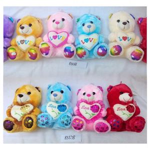 Peluches personnalisées en gros, ours en peluche super doux, animaux en peluche en nylon super doux, jouets pour la Saint-Valentin, jouet de dessin animé pas cher - Product Image 4