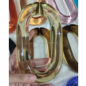 Handmade Modern Ornamental Resin Hanging Customized Modern Acrylic Chain Wall Accents for <b>Home</b> <b>Decor</b> Diwali Festival Birthday - Product Image 4