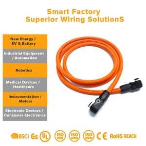 Kabel Harness BMS Paket Baterai Lithium-ion, Konektor Adaptor Kawat Tembaga Berlapis Timah, Berperingkat IP untuk Kendaraan Listrik Elektronik - Product Image 3