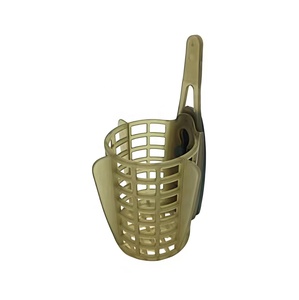 Lovita Distributeur d'appâts écologique et durable à ouverture par le haut, avec poids externe de 30g à 90g et trou carré - Product Image 1