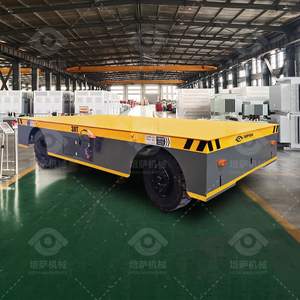 Battery Powered Remote Control Electric Transfer <strong>Trolley</strong> with Polyurethane Wheels for <strong>Handling</strong> Heavy <strong>Materials</strong> - Product Image 5