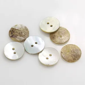 Beads 2-holes Buttons for Garment Accessory akoya Buttons for Clothing