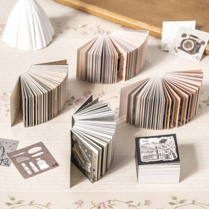 Bloc <span class=keywords><strong>de</strong></span> Notas Adhesivas, 100 Hojas/paquete, Serie Desafío <span class=keywords><strong>de</strong></span> 100 Días para Chicas Modernas, Inspiración para la Vida Diaria - Product Image 1