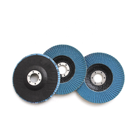 Disque à lamelles en zircone alumineuse avec support en fibre de verre, disque abrasif bleu ODM OEM pour le meulage, le ponçage et le polissage de l'acier inoxydable