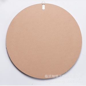 Espejo Decorativo Redondo de Estilo Nórdico XH20-720 XH22-231, Espejo de Pared de Madera para Hogar, Bar, Sala de Estar, Entrada - Product Image 4