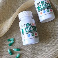 Pilules amincissantes Fast Fit Cap 28 jours pour femmes et hommes, détox, ventre plat, gestion du poids, complément alimentaire en capsules