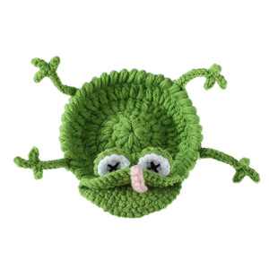 Nouveaux dessous-de-verre en crochet faits à la main, dessous-de-verre anti-stress en forme d'animaux, tapis isolants thermiques, tapis anti-brûlure pour table à manger à la maison - Product Image 5