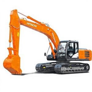 Excavatrice Hitachi ZX200 d'occasion, 19,8 tonnes, moteur japonais Isuzu, pompe, équipement de construction à vendre - Product Image 1