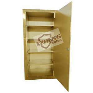 Caja Fuerte Grande Anti-Robo para Piso, <span class=keywords><strong>con</strong></span> <span class=keywords><strong>Llave</strong></span> y Estantes Internos Extraíbles para Almacenamiento de Objetos de Valor, Efectivo y Archivos - Product Image 6