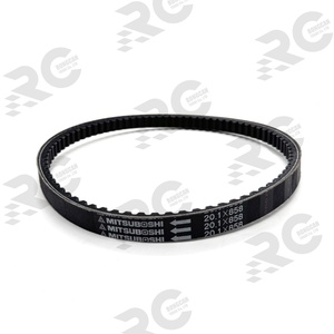 Mitsuboshi สายพานขับ20.1 858สำหรับ QJ Moto GY6 <span class=keywords><strong>GY8</strong></span>อุปกรณ์เสริมอะไหล่สายพานรถจักรยานยนต์ - Product Image 2