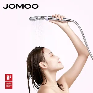 JOMOO 3模式水疗淋浴头身体美容护肤硅胶喷嘴手淋浴头，带皮肤乳液盒