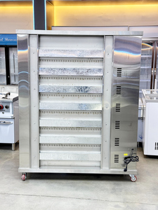 Équipement <span class=keywords><strong>professionnel</strong></span> industriel de cuisine commerciale Rôtissoire de <span class=keywords><strong>poulet</strong></span> à gaz à 7 tiges - Product Image 6