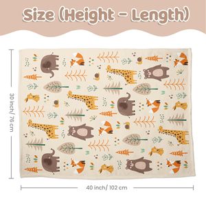 CPC belgelendirme yüksek kalite özel süblimasyon % 100% Polyester organik nokta süper yumuşak Minky nokta bebek battaniye yenidoğan için - Product Image 5