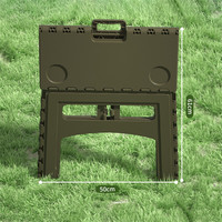 Table pliante en plastique de haute qualité, table de camping pliable pour l'extérieur