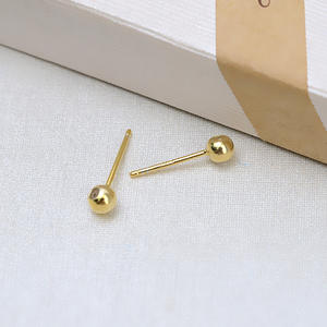 Boucle d'oreille en argent Wenchi S925 avec crochet long fermé, accessoires de bijoux en perles DIY, semi-finis, pièce personnalisée 16020 - Product Image 2