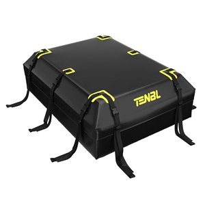 500D <b>PVC</b> 100% Waterproof Lockable Reflective Rooftop Carrier Heavy Duty Dustproof Storage Bag for Outdoor Travel - Product Image 1